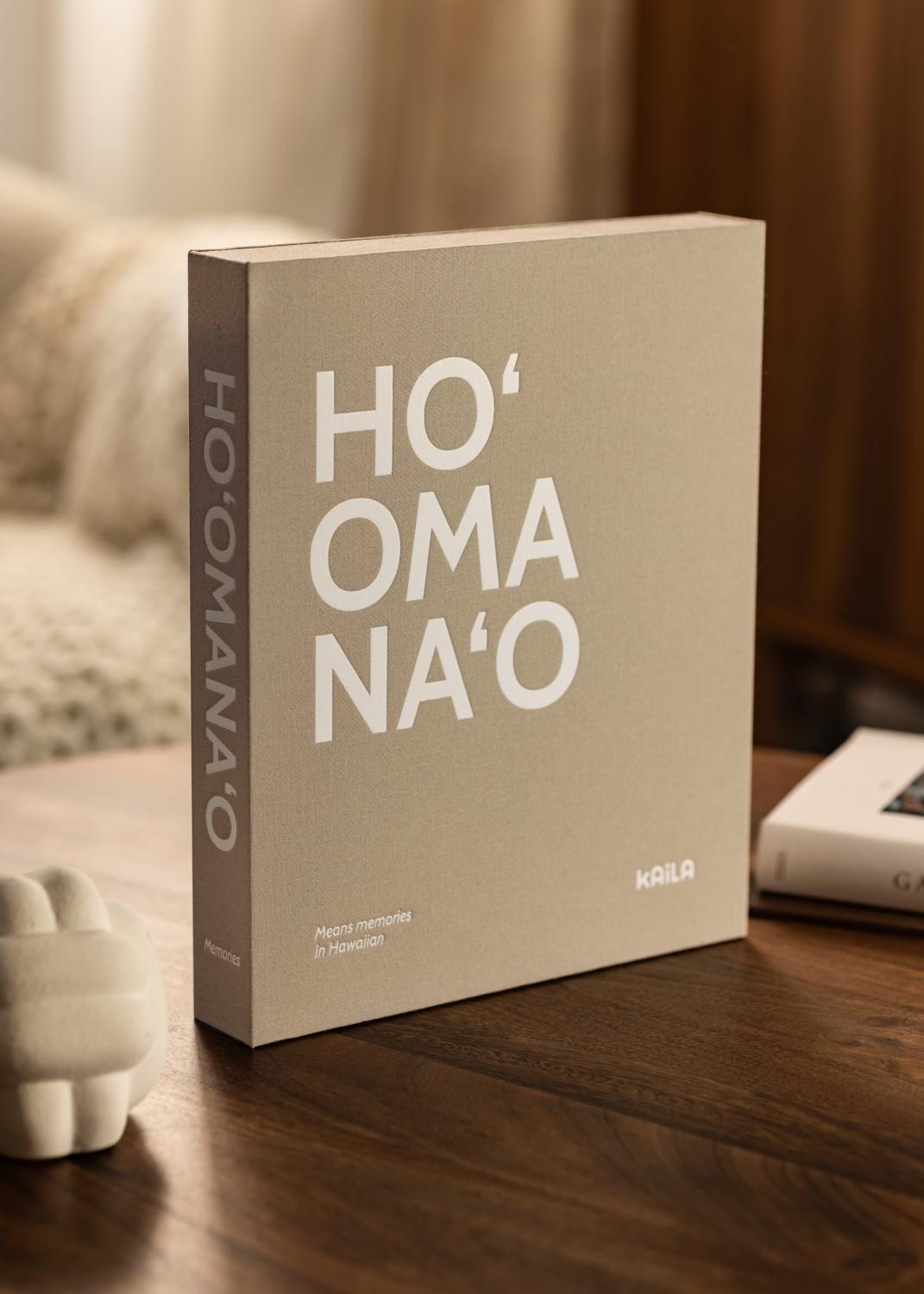 Product Image for KAILA HO'OMANA'O - Coffee Table Photo Album (60 Schwarze seiten / 30 blatt)