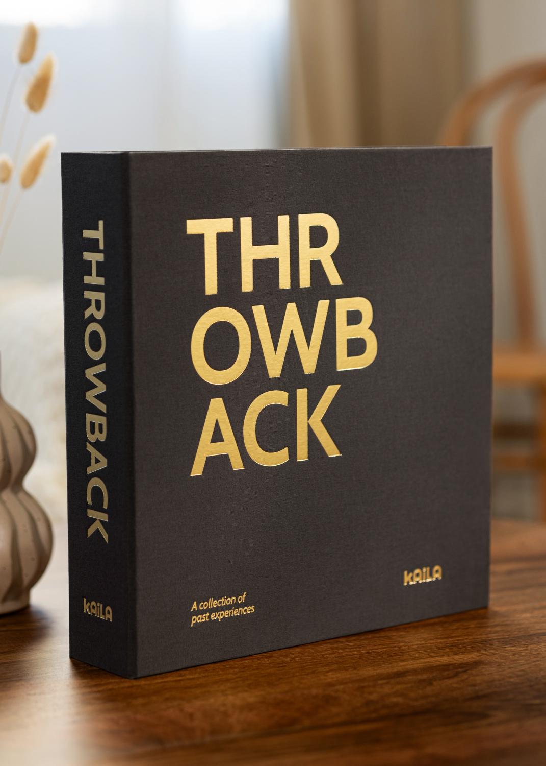 Product Image for KAILA Album Throwback Schwarz - 1000 bilder 10x15 cm