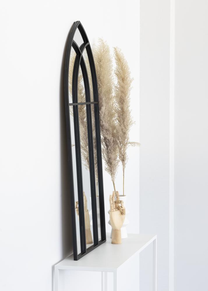 KAILA Spiegel Window - Schwarz 45x100 cm