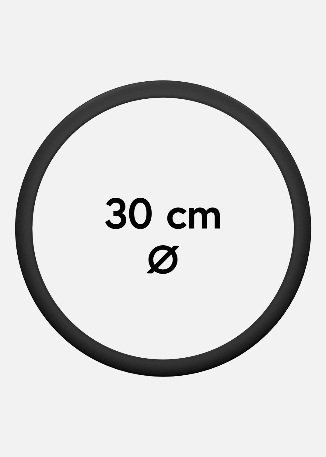 Product Image for Runder Rahmen Acrylglas Schwarz 30 cm Ø