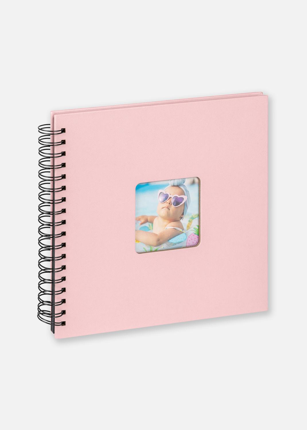 Product Image for Fun Babyalbum Rosa - 26x25 cm (40 Schwarze Seiten/20 Blatt)