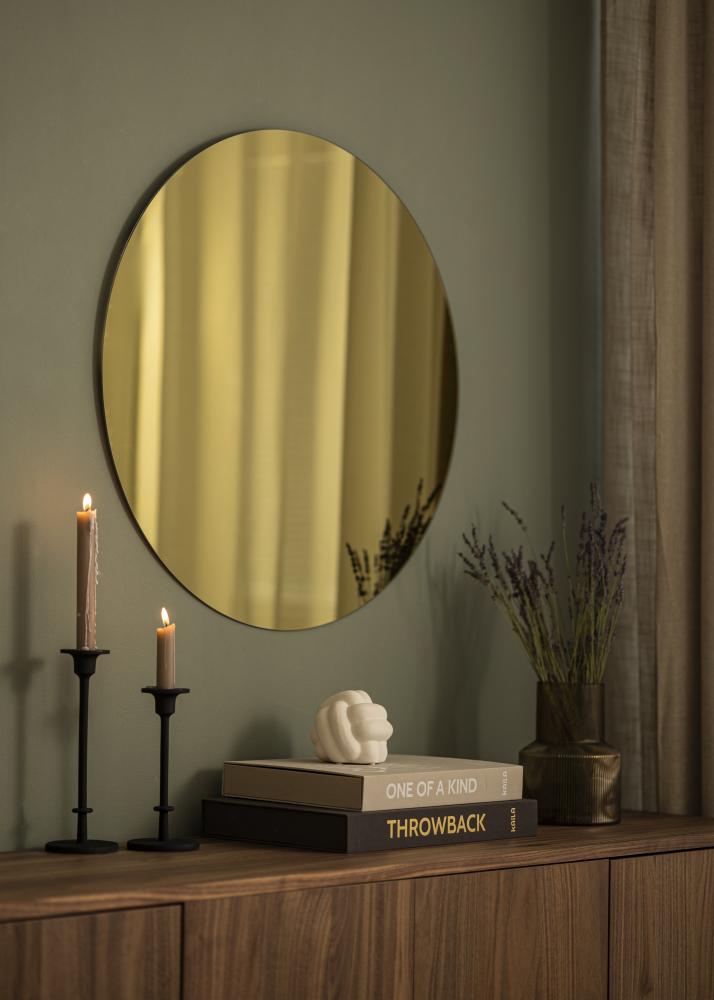 Spiegel Golden Yellow 70 cm Ø