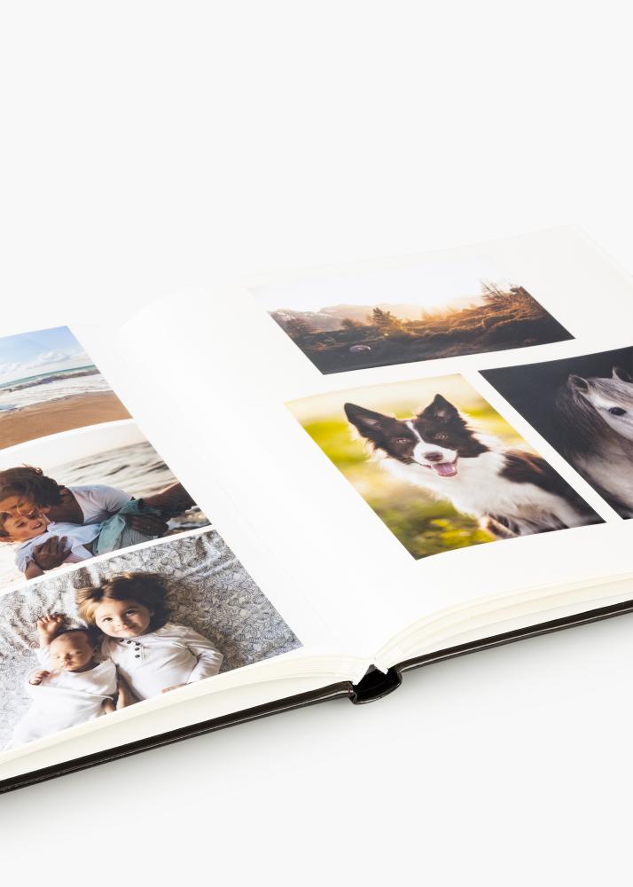 Effect Fotoalbum selbstklebend Dunkelbraun - 29x32 cm (30 Seiten)
