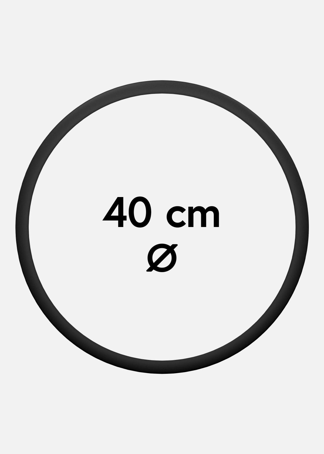 Product Image for Runder Rahmen Acrylglas Schwarz 40 cm Ø