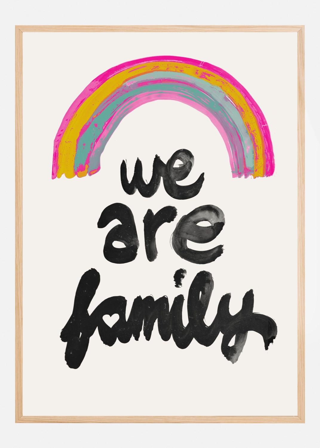 Product Image for We Are Family Poster (21x29.7 cm (A4))