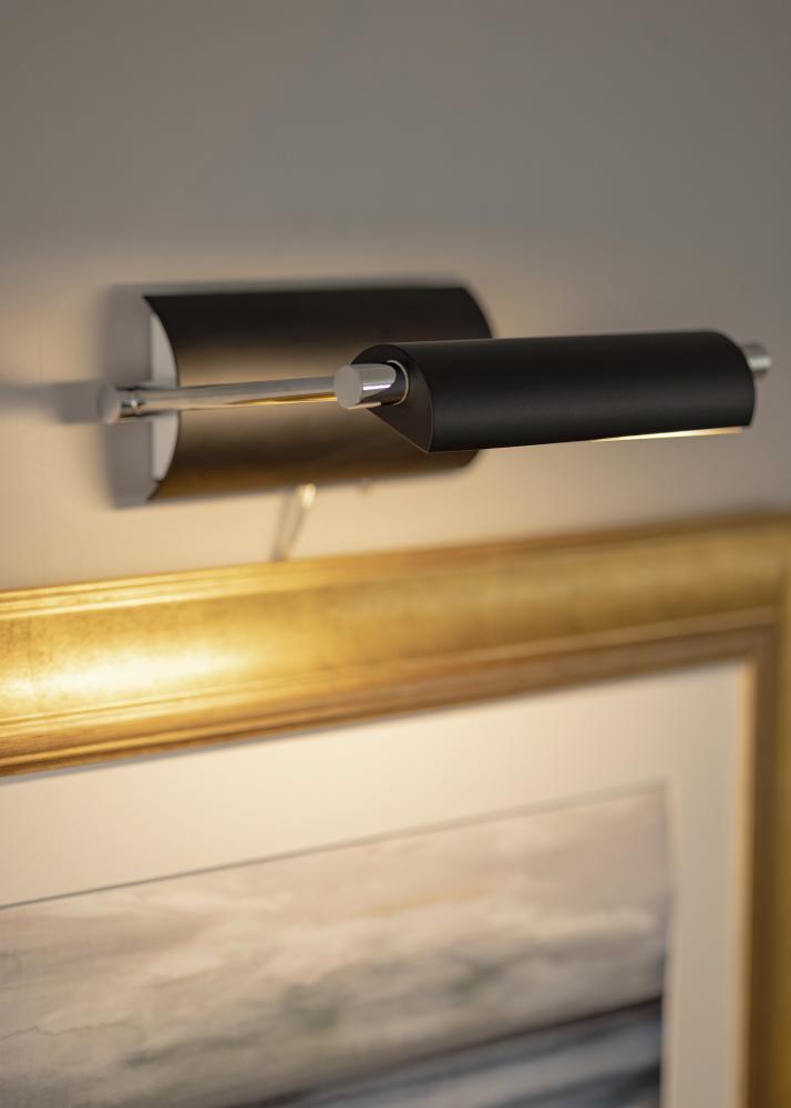 Åmål V787 LED Bildbeleuchtung 22 cm - Schwarz