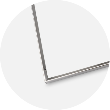 Rahmen Slät Metall Silber 10x15 cm