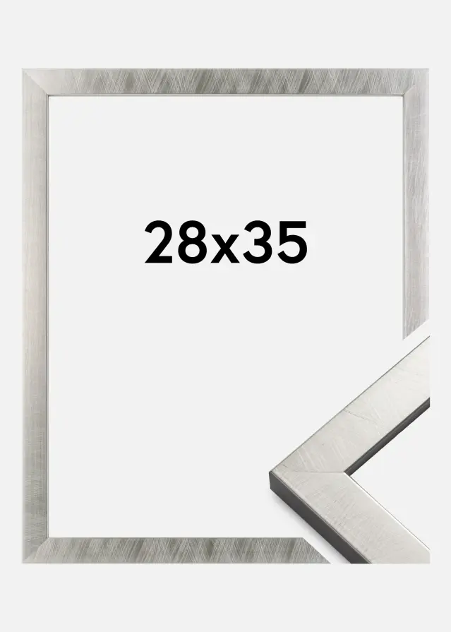 Rahmen Uppsala Silber 28x35 cm