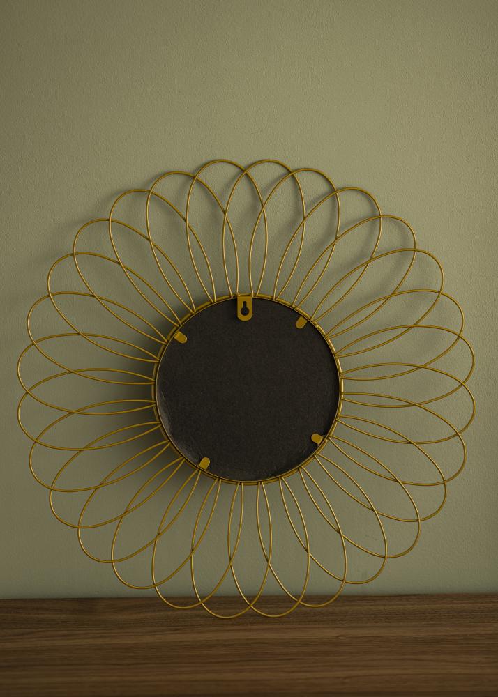 KAILA Spiegel Flower - Gold 50 cm Ø