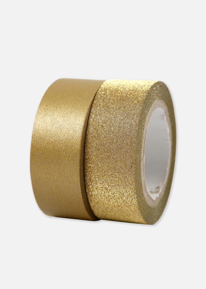 Washi Tape Gold 2 St.