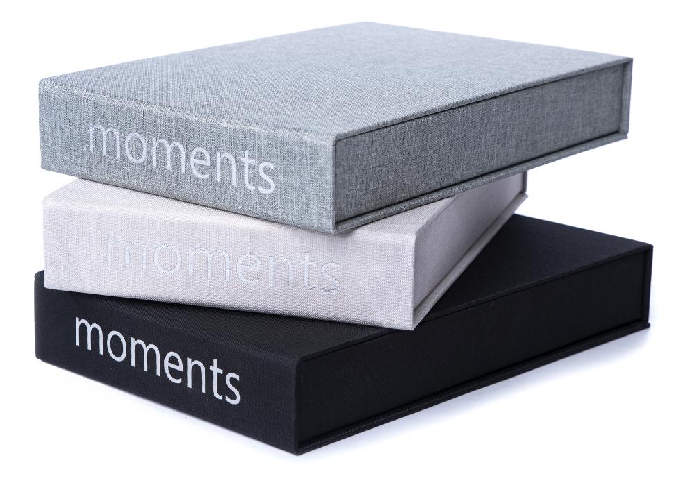 Moments Black (30 schwarze Seiten / 15 Blatt)