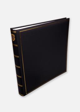 Henzo Champagne Schwarz - 35x35 cm (70 Weiße Seiten / 35 Blatt)