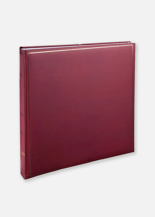 Henzo Champagne Rot - 35x35 cm (70 Weiße Seiten / 35 Schutzseiten)