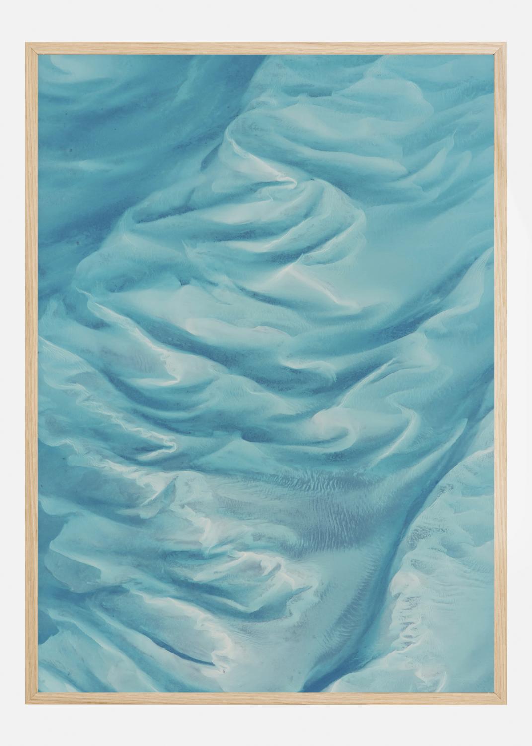 Product Image for Blue Wave Art Poster (50x70 cm)