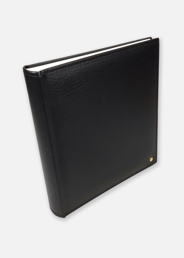 Henzo Lonzo Album - Schwarz - 28x30 cm (70 weiße Seiten / 35 Blatt)