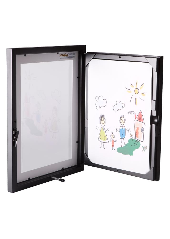 Little Davinci Zeichenrahmen A4 Schwarz