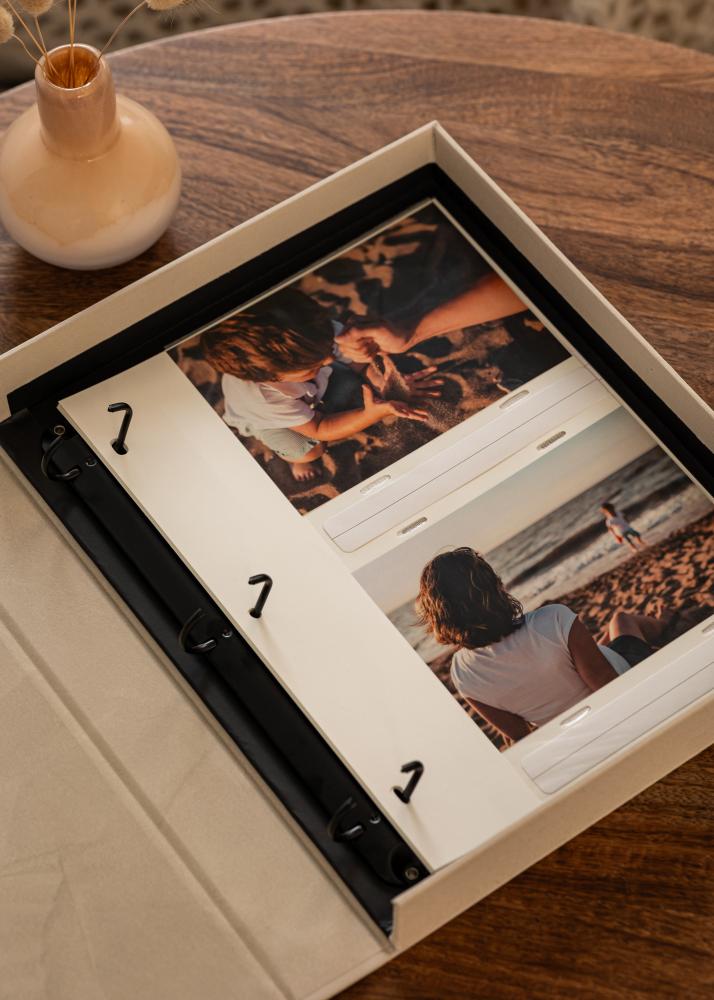 Fotohüllen 11x15 cm für KAILA Coffee Table Photo Album - 10er-Pack Weiß