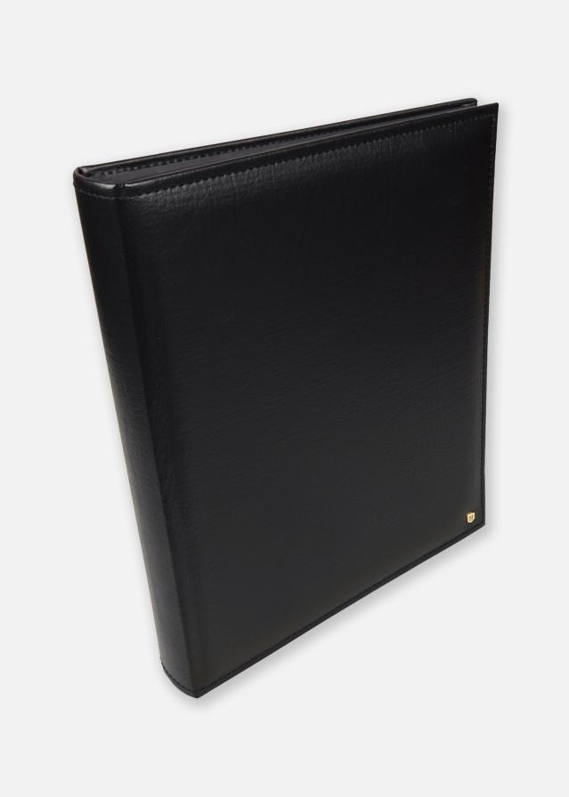 Henzo Lonzo Album - Schwarz - 30x36 cm (80 schwarze Seiten / 40 Blatt)