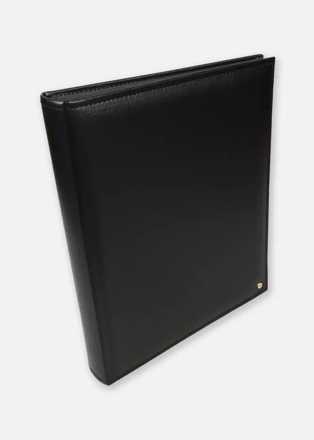 Henzo Lonzo Album - Schwarz - 30x36 cm (80 schwarze Seiten / 40 Blatt)