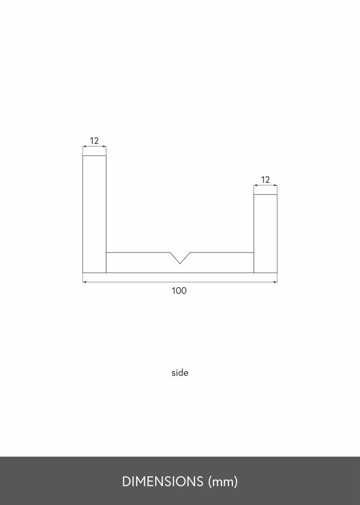 KAILA Bilderleiste Schwarz 150 cm
