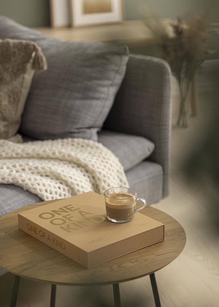 KAILA ONE OF A KIND Manilla - Coffee Table Photo Album (60 Schwarze Seiten)