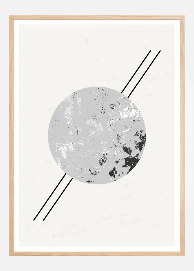 Abstract Circle II Poster