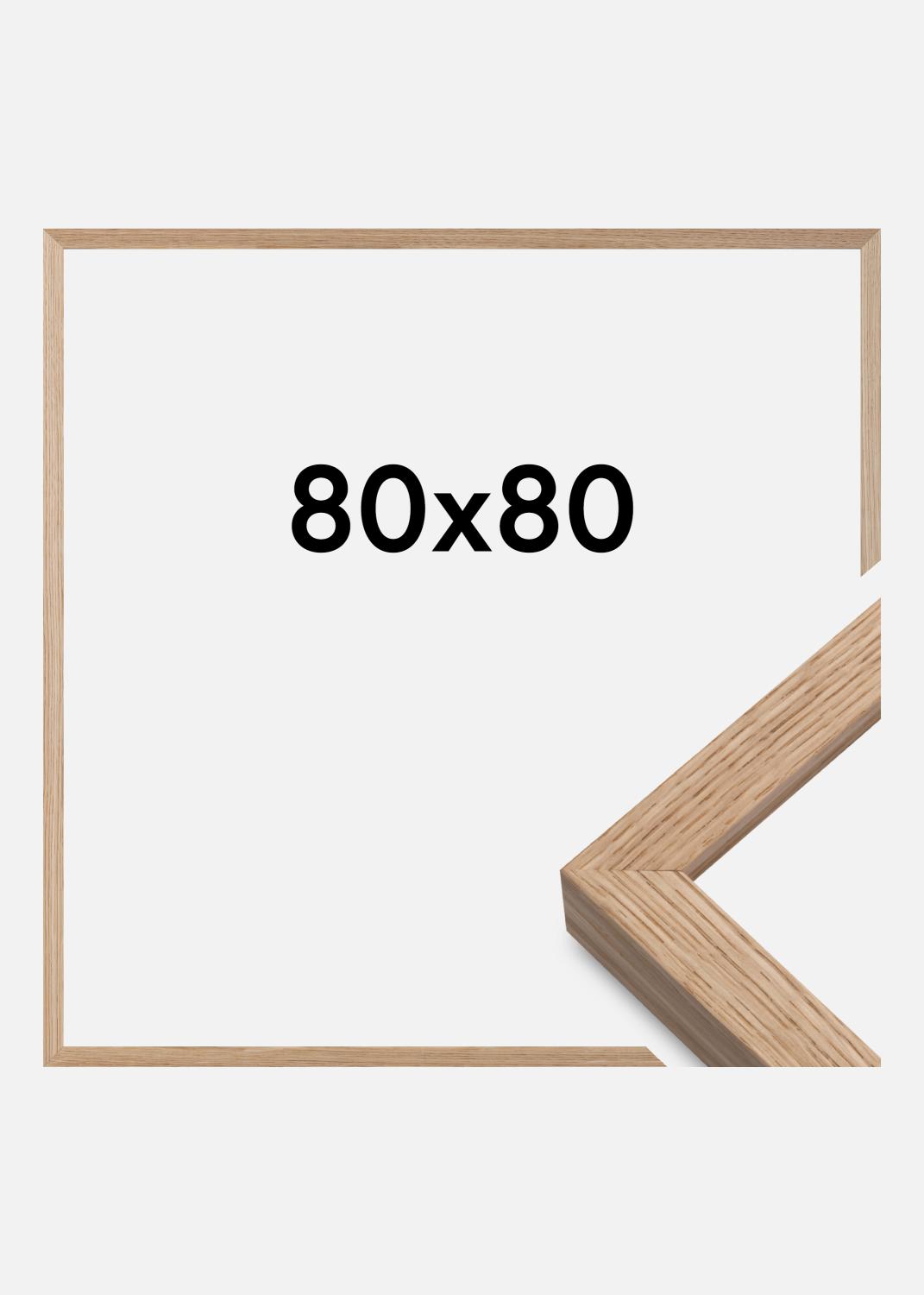 Product Image for Rahmen Amanda Box Acrylglas Eiche 80x80 cm