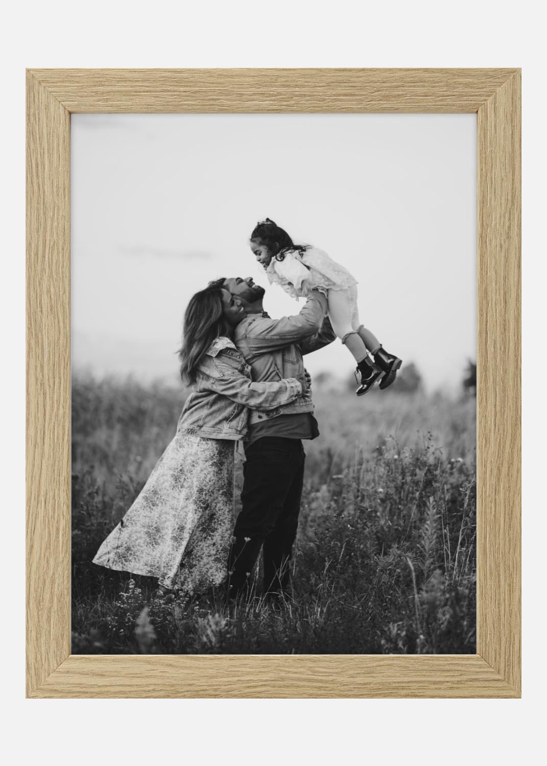 Product Image for SET: Bilderrahmen Eiche + Fotoabzug - S (18x24 cm)