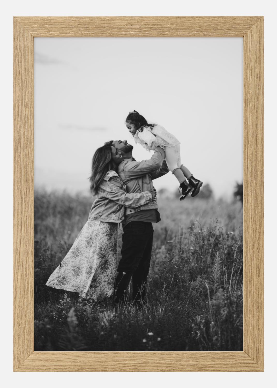 Product Image for SET: Bilderrahmen Eiche + Fotoabzug - M (20x30 cm)