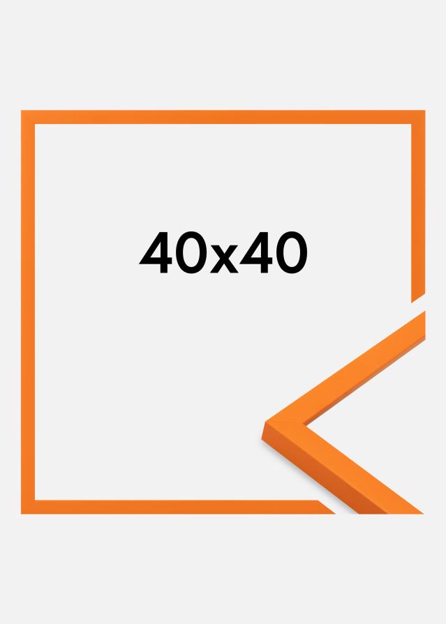 Rahmen Kent Acrylglas Orange 40x40 cm