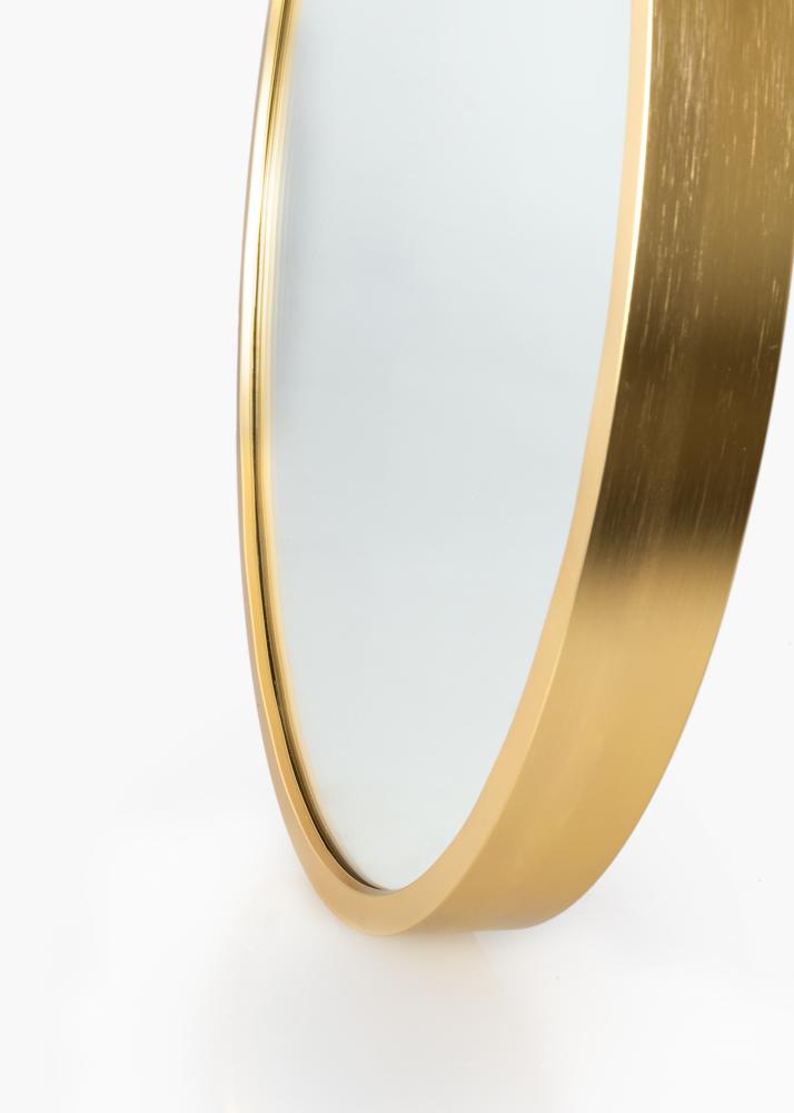 KAILA Round Mirror - Edge Gold 110 cm Ø