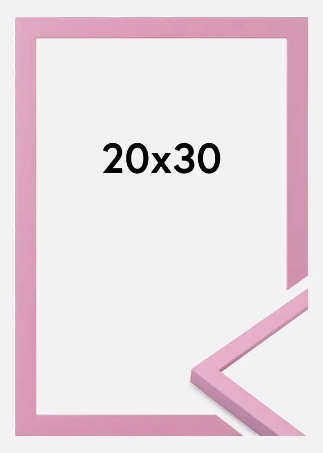 Rahmen Kent Acrylglas Rosa 20x30 cm