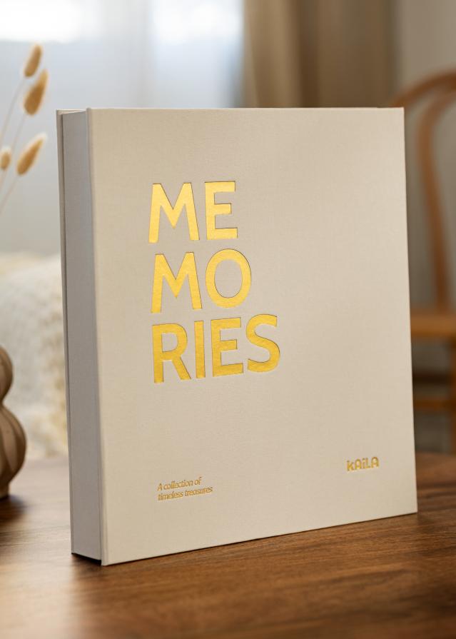 KAILA Album Memories Creme - 600 bilder 11x15 cm