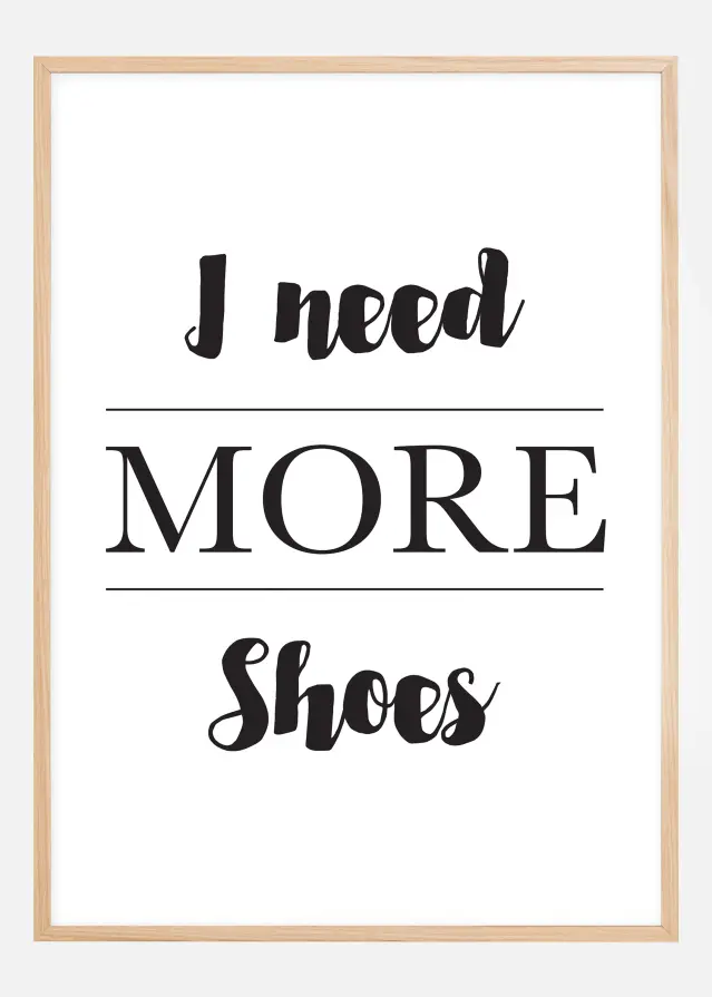 More Shoes Poster