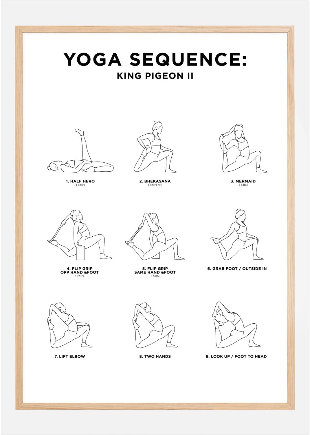 Product Image for King Pigeon II - White Poster (21x29.7 cm (A4))