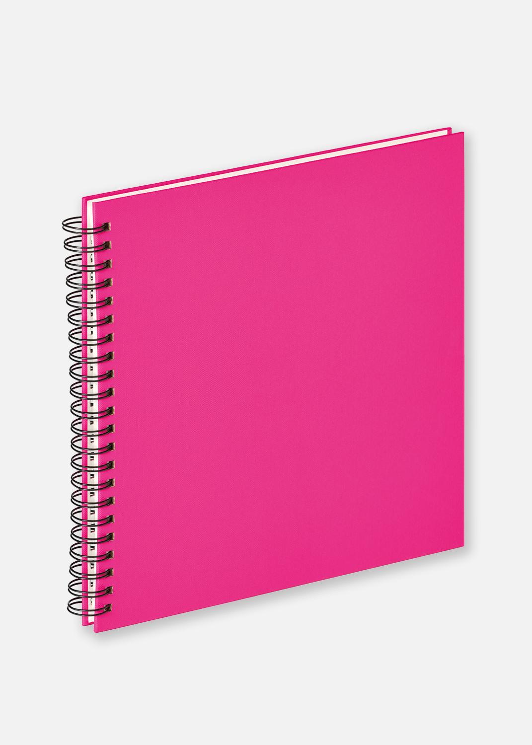Product Image for Fun Spiralalbum Rosa - 30x30 cm (50 weiße Seiten / 25 Blatt)