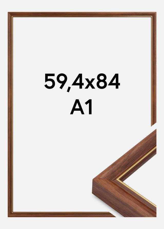 Rahmen Canterbury Acrylglas Braun 59.4x84 cm (A1)