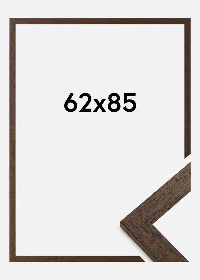 Rahmen Brown Wood 62x85 cm
