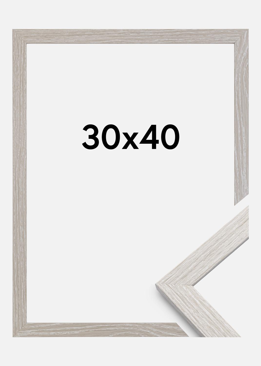 Product Image for Rahmen Stilren Acrylglas Light Grey Oak 30x40 cm