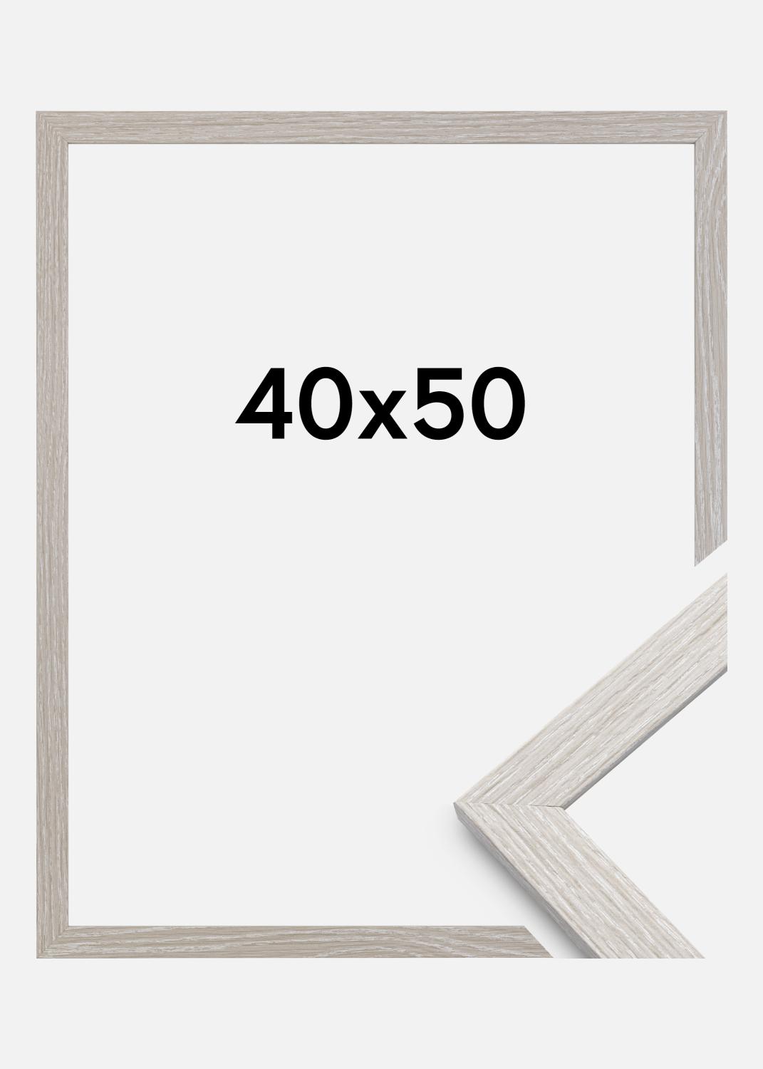 Product Image for Rahmen Stilren Acrylglas Light Grey Oak 40x50 cm