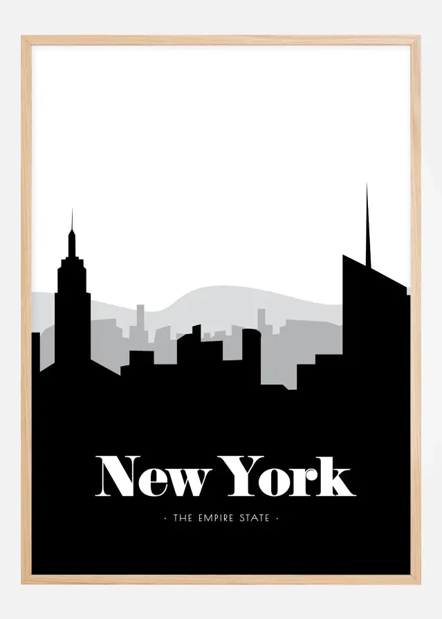 New York Skyline Poster