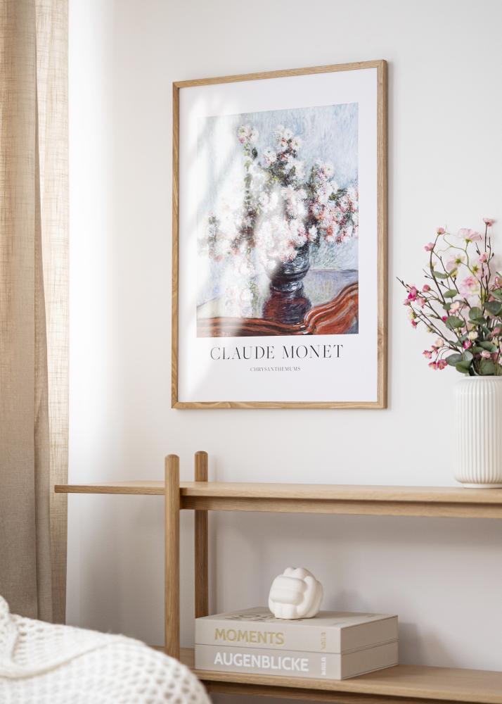 Rahmen Eiche Massiv Acrylglas 21x29,7 cm (A4)