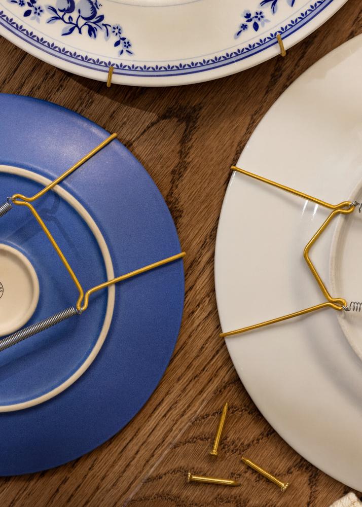 Tellerhänger Super Messing 33–41 cm