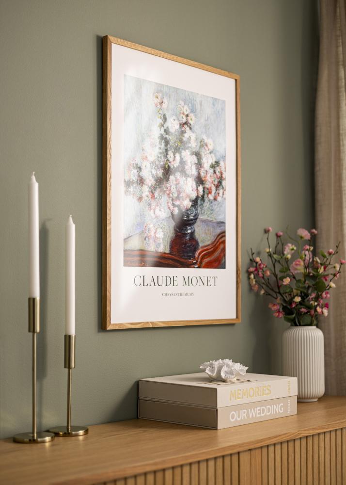 Rahmen Eiche Massiv Acrylglas 21x29,7 cm (A4)