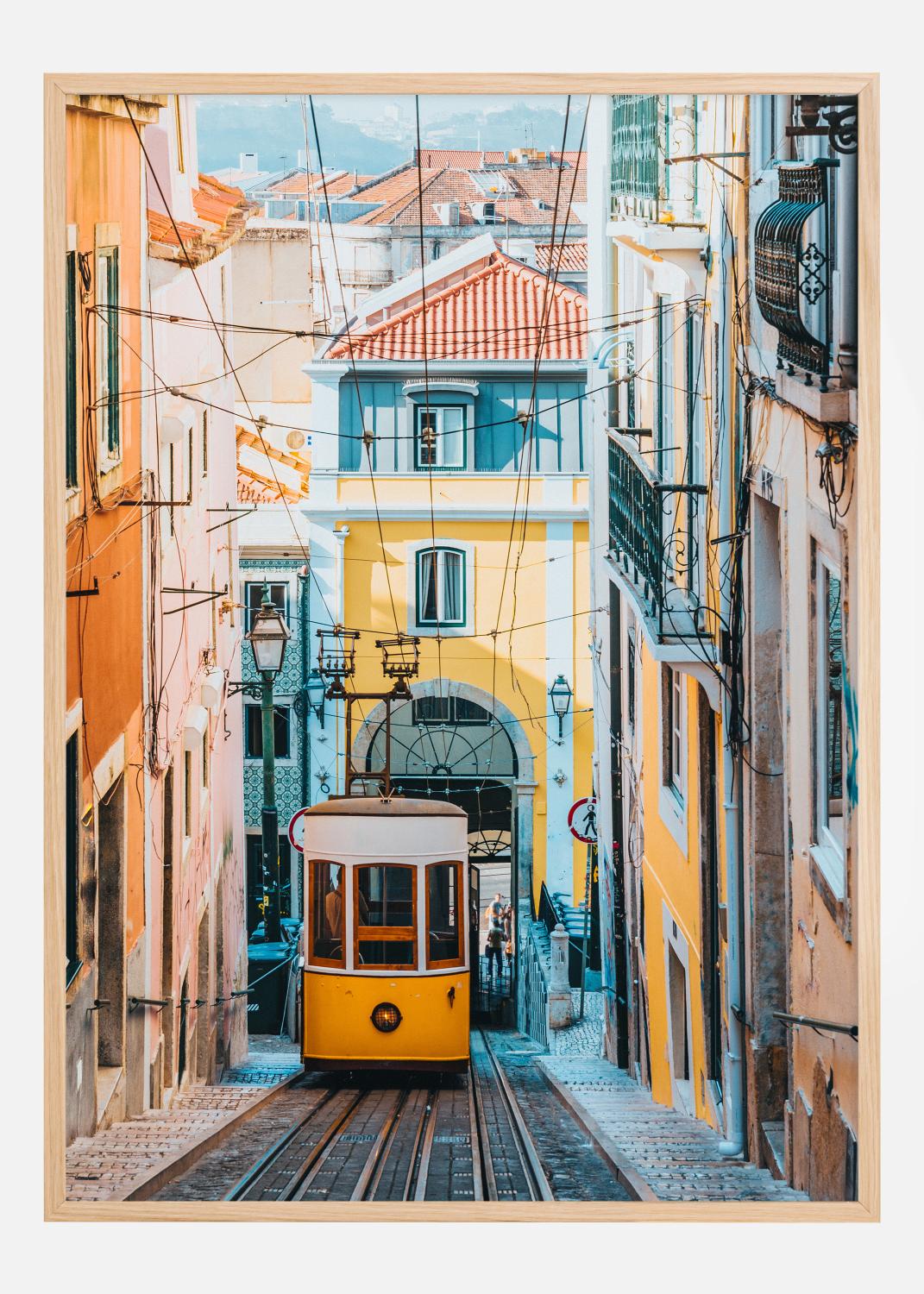 Product Image for Trolley car in city Poster (21x29.7 cm (A4))