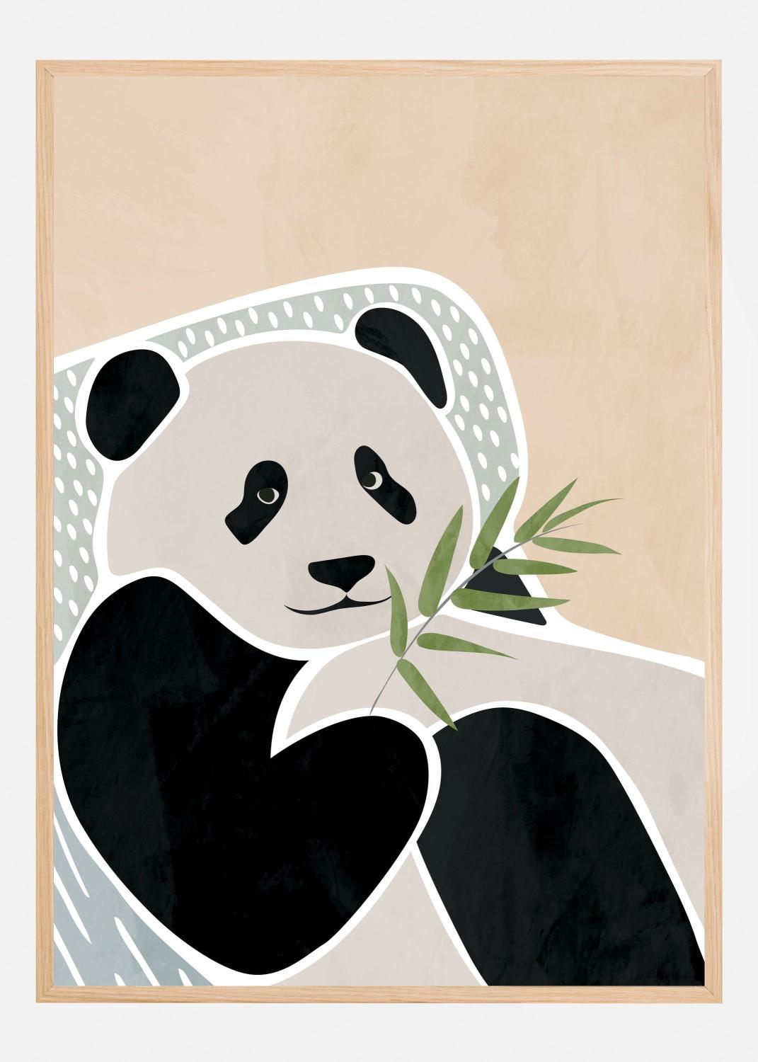 Product Image for Scandi Panda Poster (30x40 cm)
