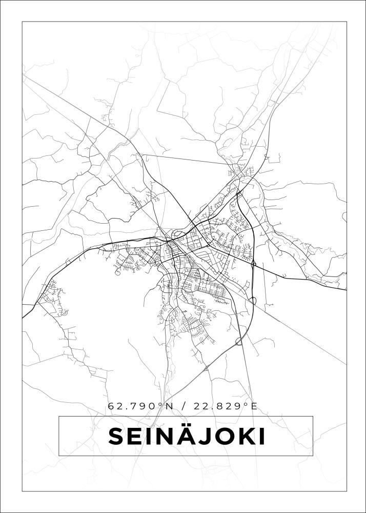 Map - Seinäjoki - White