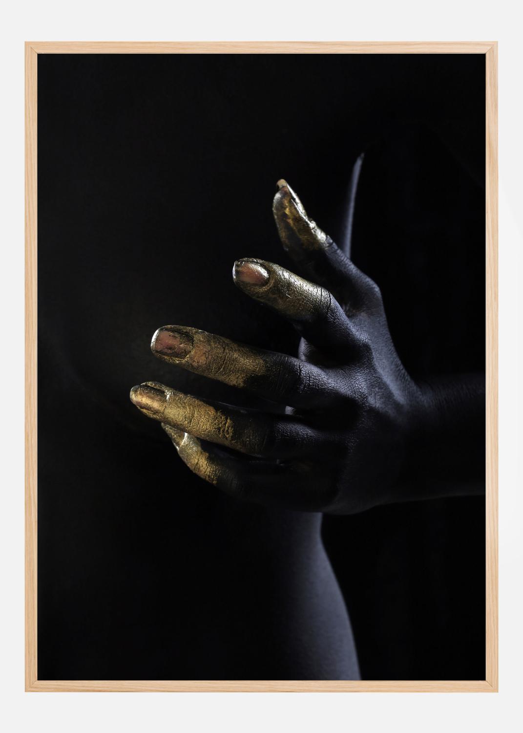 Product Image for Golden Hands I Poster (21x29.7 cm (A4))