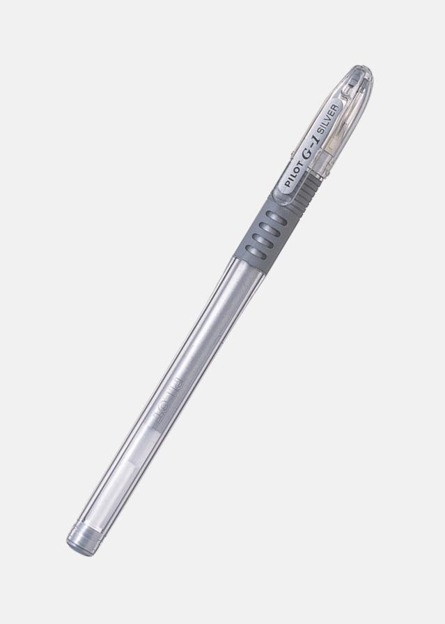 Pilot G1 Grip Albumstift Silber - 1 mm