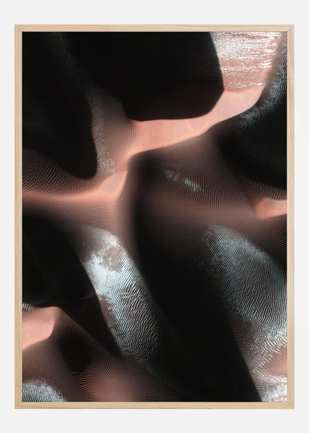 Product Image for Abstract Pink Cave Poster (21x29.7 cm (A4))